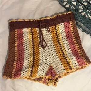Crocheted Zara Shorts